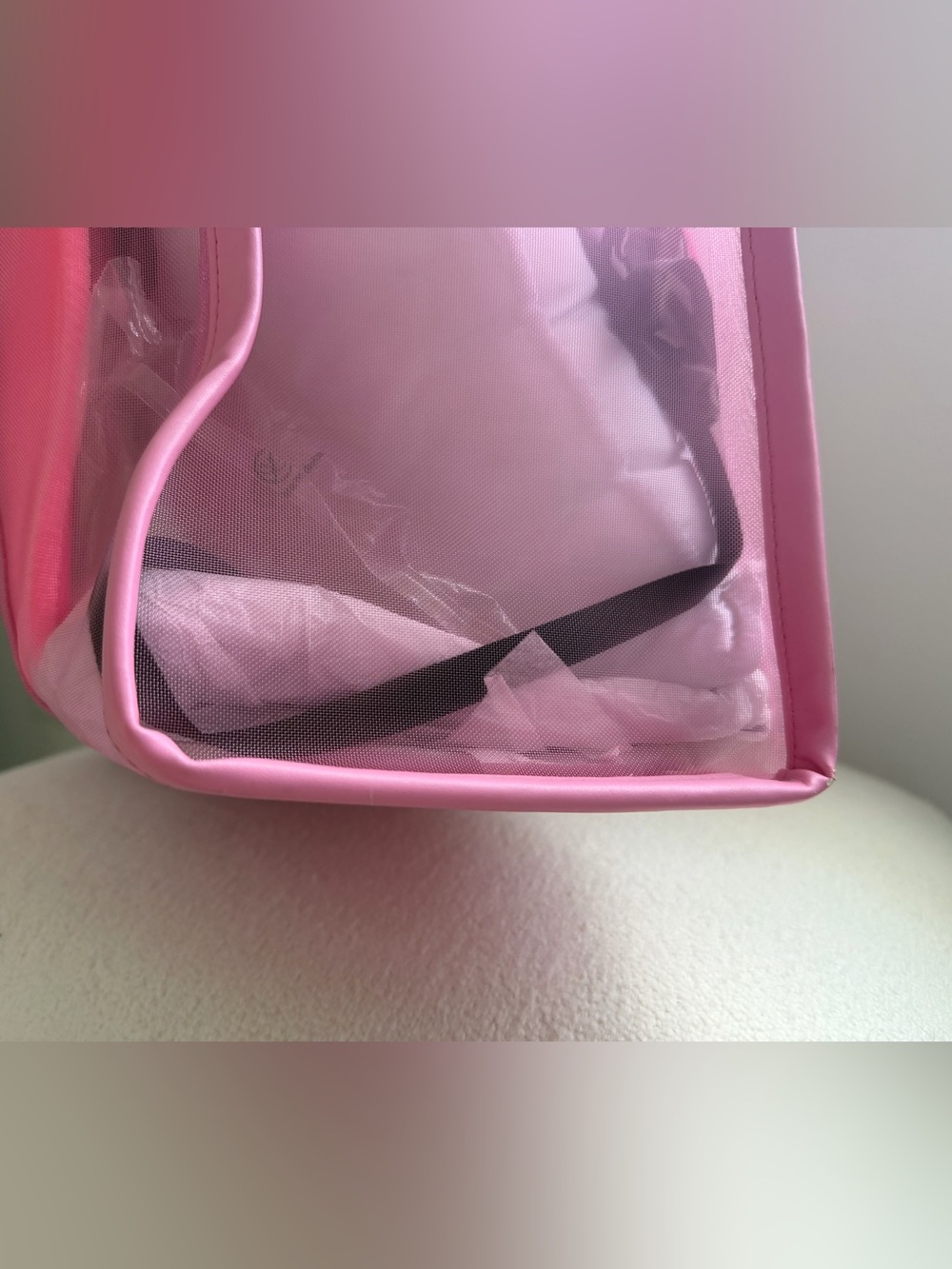 Marc Jacobs Pink Transparent 'The Tote Bag' - Picture 7 of 11